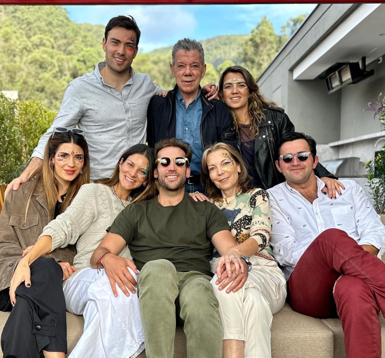 Esteban Santos y Gabriela Tafur