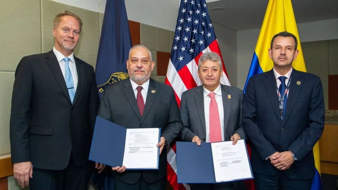 Colombia y Estados Unidos firmaron un memorando.