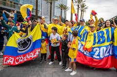 Los aficionados organizaron un multitudinario Banderazo.