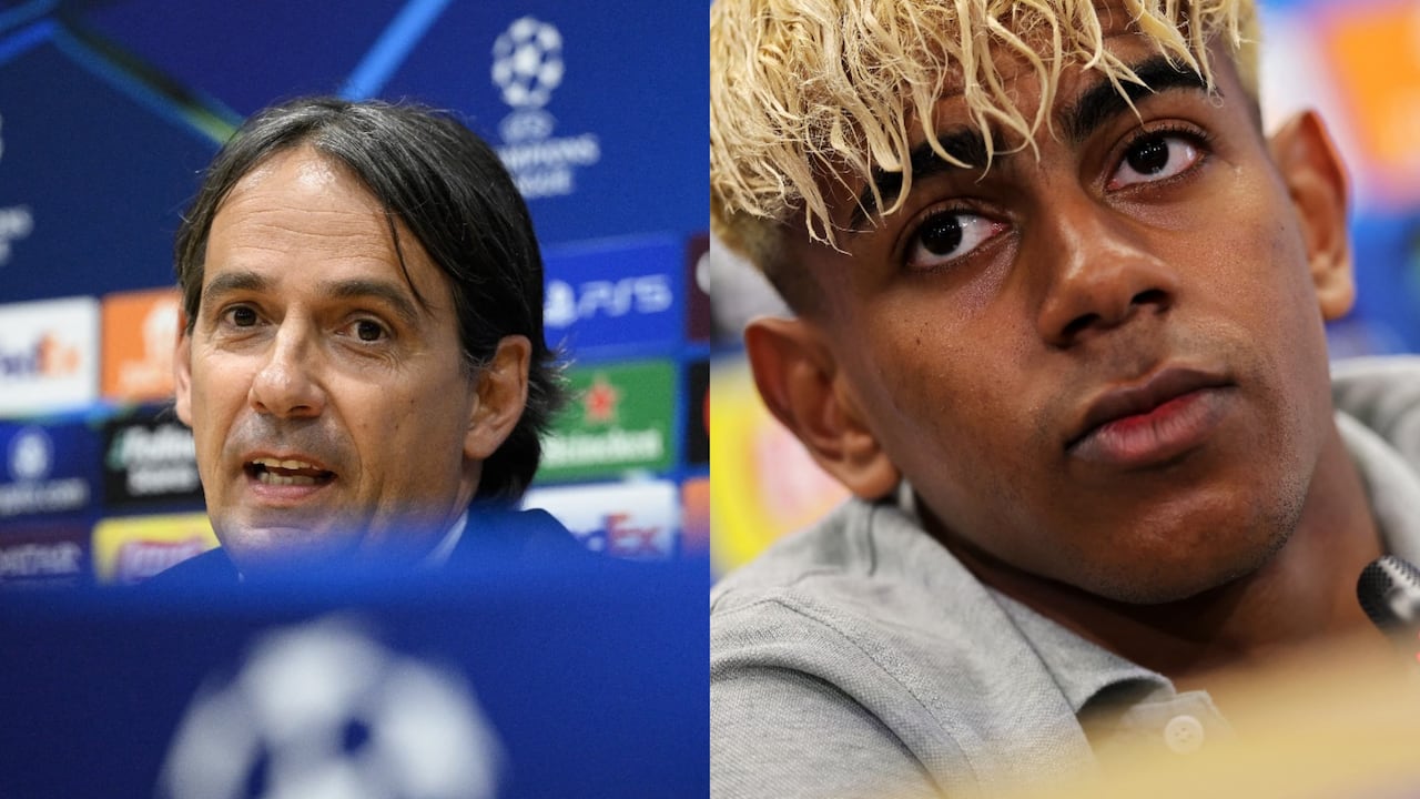 Simone Inzaghi DT del inter, elogia a Lamine Yamal previo al duelo ante el Barcelona por semis de Champions