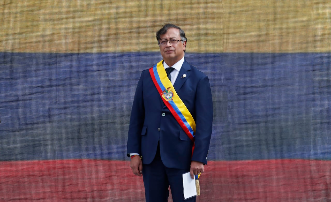 Discurso en la posesión Gustavo Petro presidente de Colombia 2022 / 2026
Bogota Plaza de Bolívar agosto7 del 2022
Foto Guillermo Torres Reina / Semana
