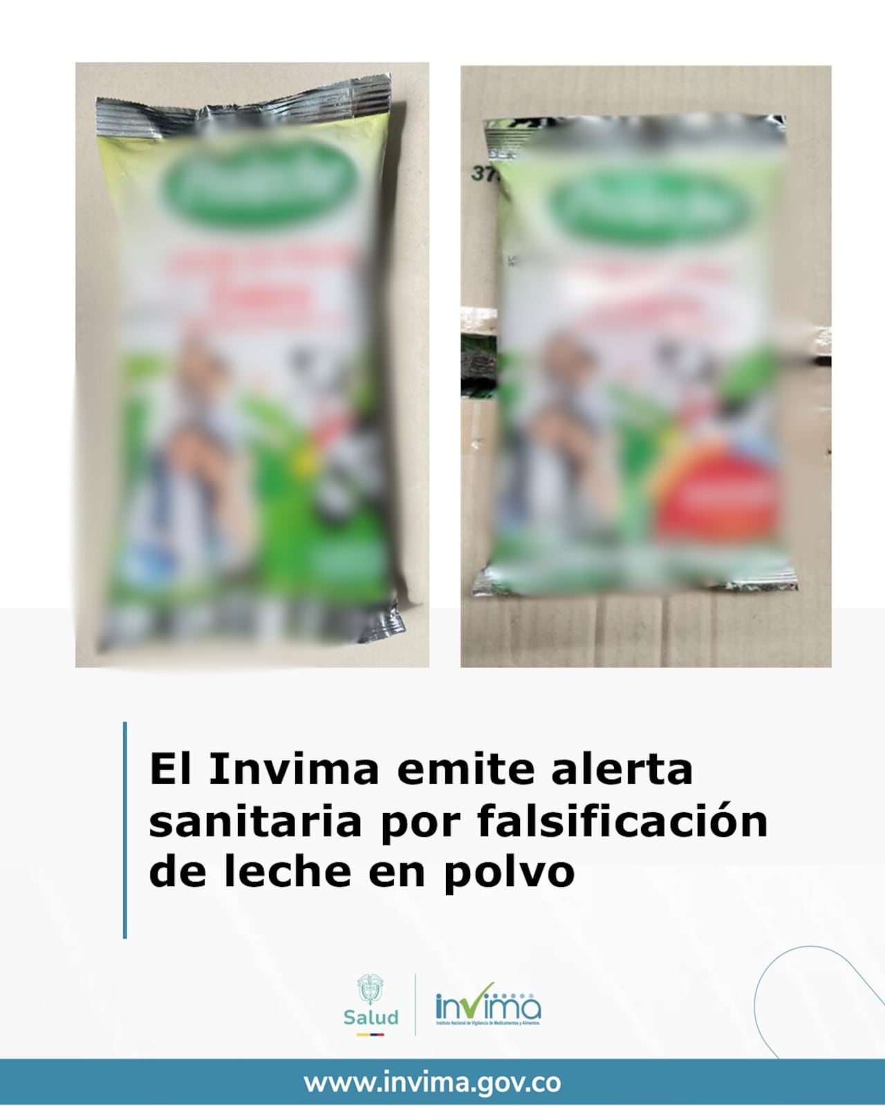 Invima alertó sobre los hechos.