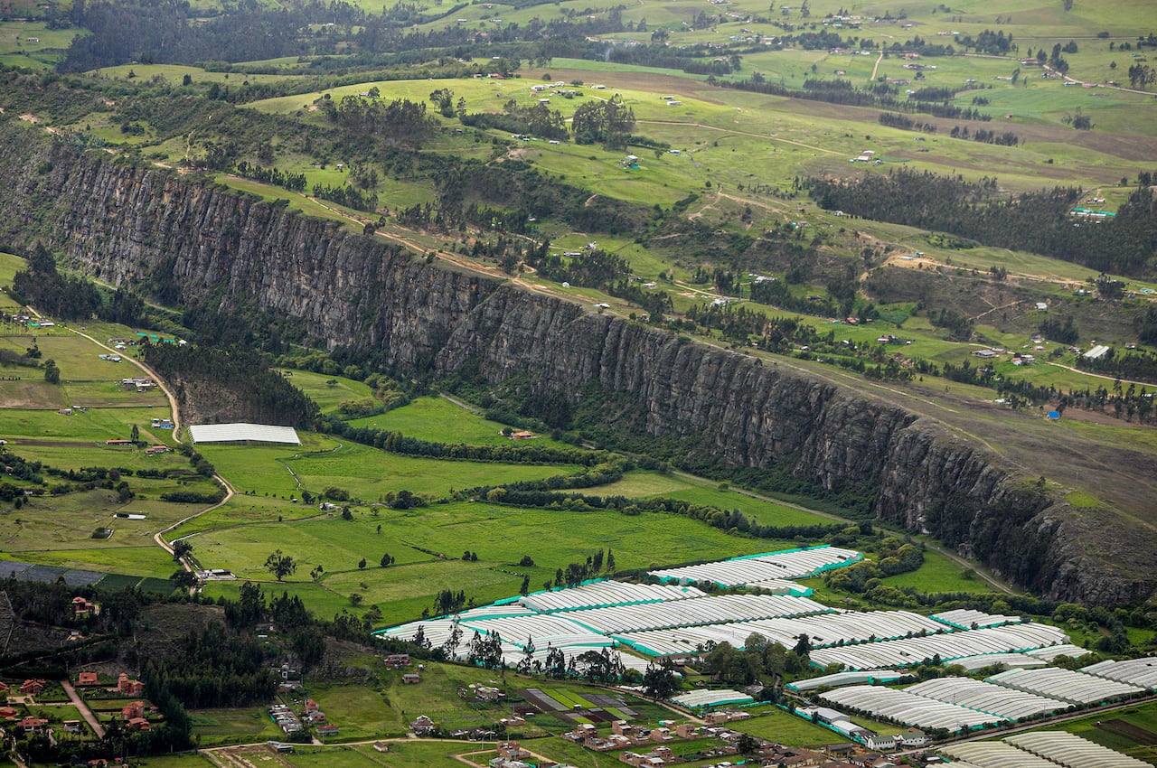 La sequía de la Laguna de Suesca.