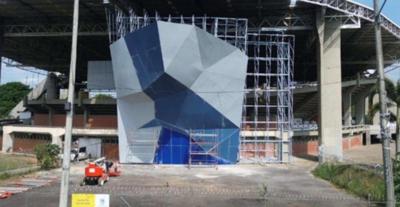 La infraestructura del muro de escalada fue intervenida tras los daños ocasionados por el incendio registrado en 2022 en la Unidad Deportiva Alberto Galindo.