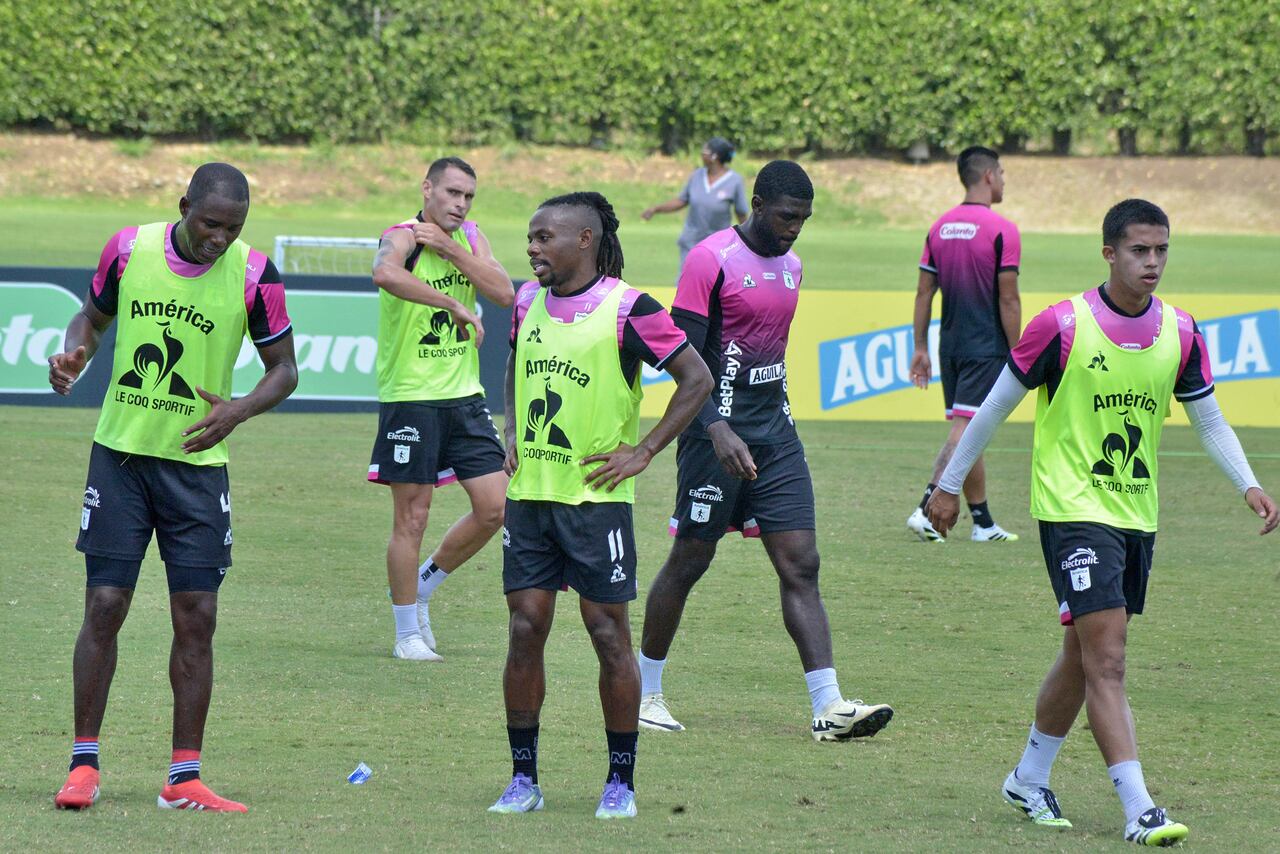 Entrenamiento América de Cali.