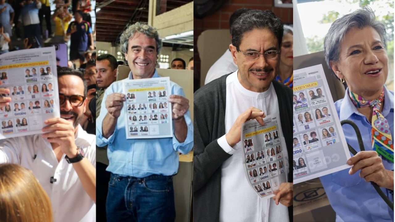 Los candidatos presidenciales ya ejercen su derecho al voto desde distintos puntos del país.