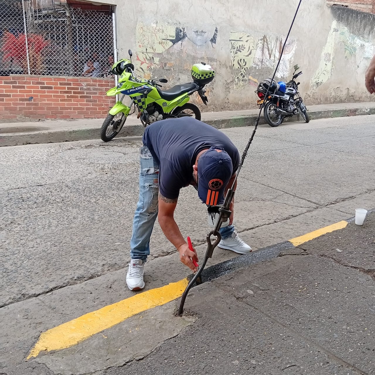 Evidencia presentada por líderes de la Comuna 20 sobre la presencia de autoridades locales en la actividad que generó la disputa política en Siloé.