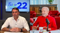 Flávio Bolsonaro y Luiz Inácio Lula da Silva son los principales contendores en las elecciones presidenciales de Brasil.