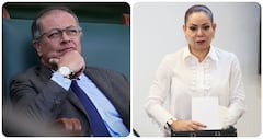Gustavo Petro y Gloria Arizabaleta.
