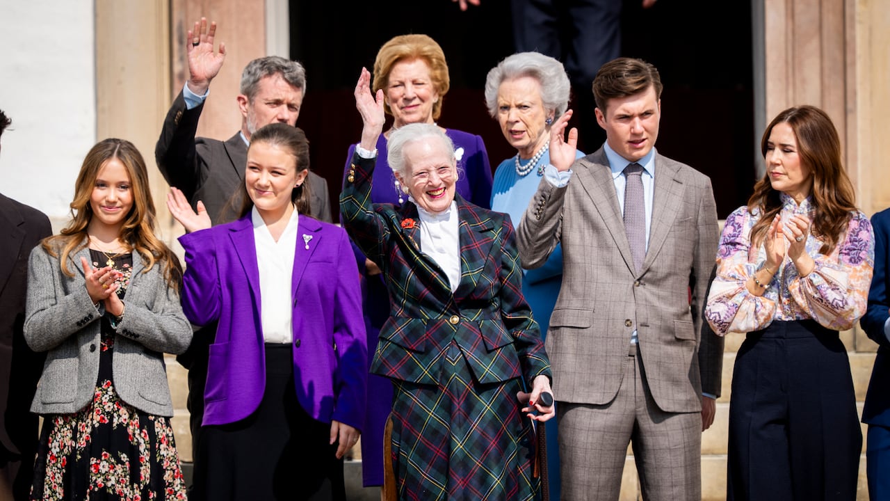 La reina Margarita fue la primera monarca tras la modificación de la ley de sucesión.