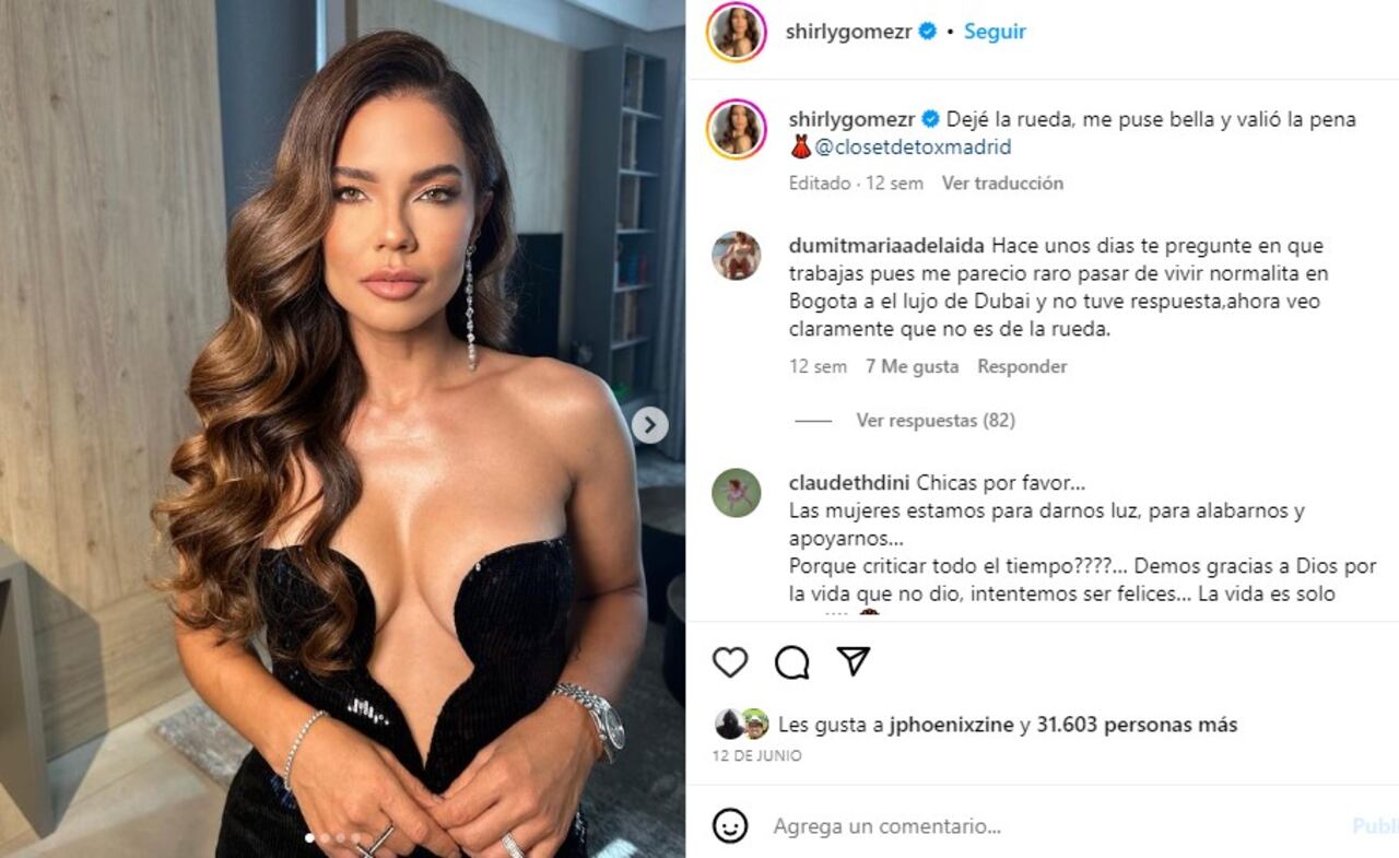 Shirly Gómez Instagram
