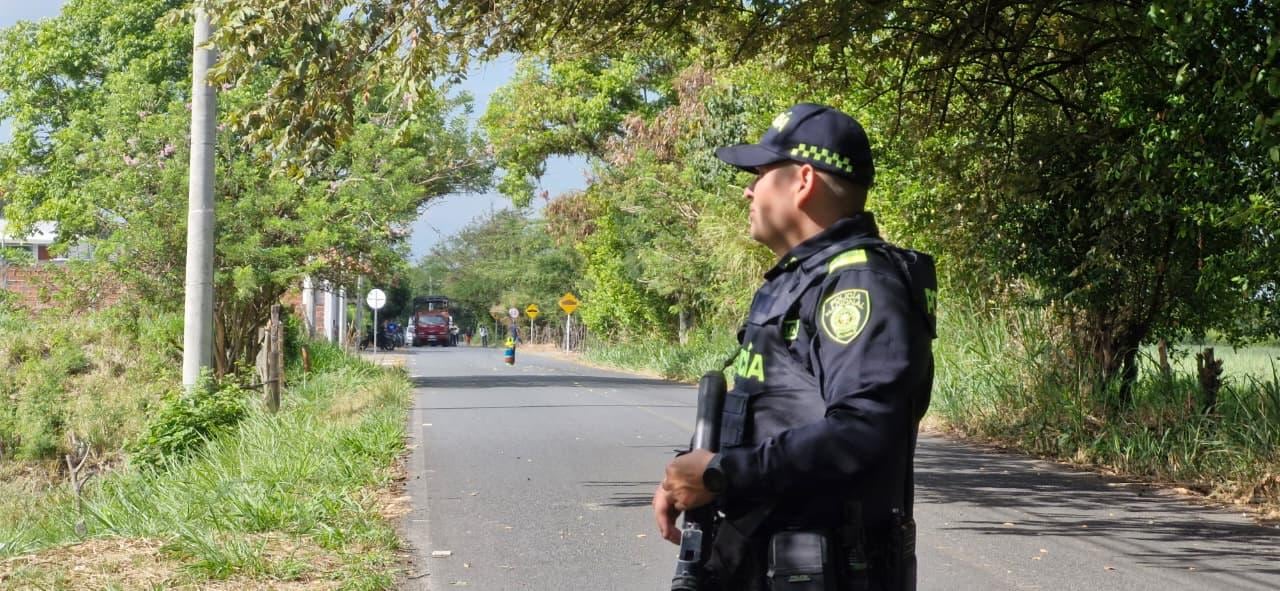 Las autoridades investigan el ataque registrado durante la madrugada contra la Subestación de Policía Santa Helena, en Valle del Cauca.
