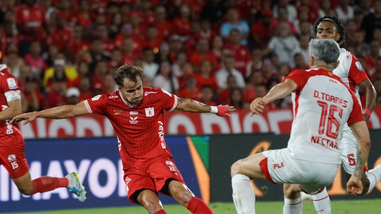 América de Cali vs, Santa Fe, cuartos de final de la Liga Betplay
