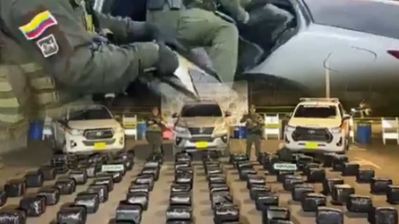 Incautan 885 kilos de marihuana en Candelaria tras persecución policial