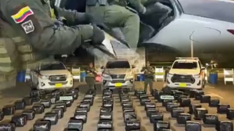 Incautan 885 kilos de marihuana en Candelaria tras persecución policial