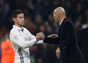 James habla de Zidane.