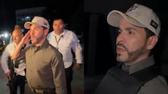Presidente Abelardo De La Espriella patrullando Santa Marta.