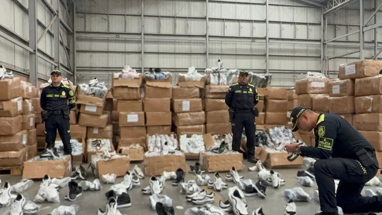 Mercancía de contrabando incautada en el Valle.