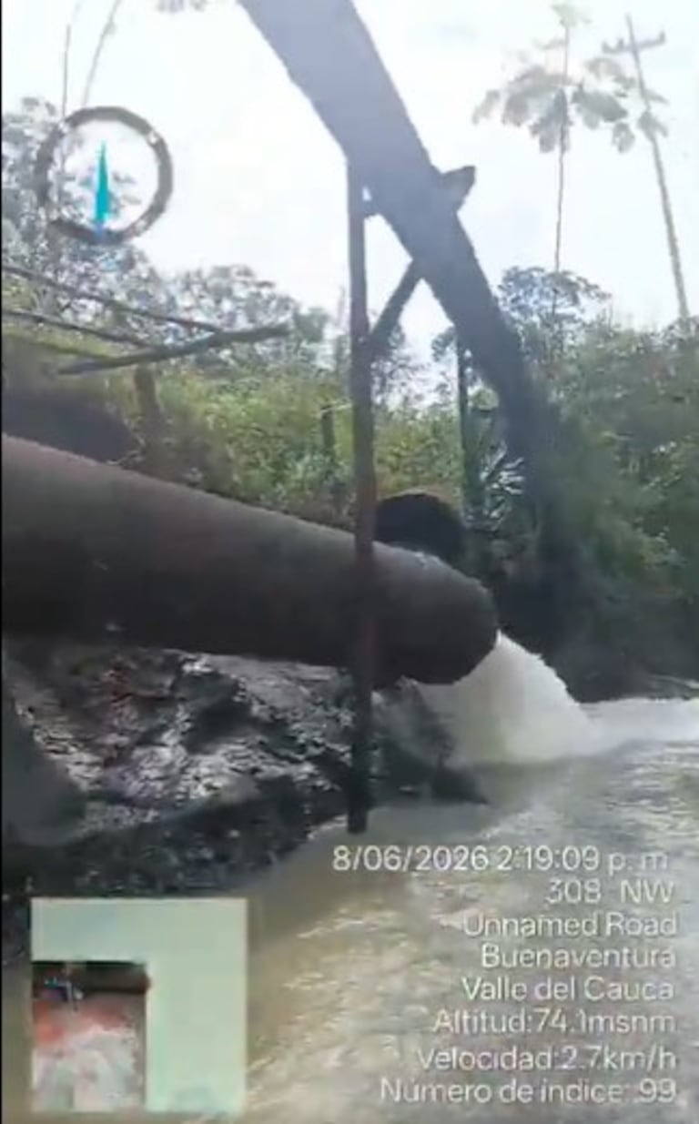 Más del 50% de Buenaventura estaría sin fluido.