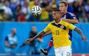 Fredy Guarín, volante colombiano.