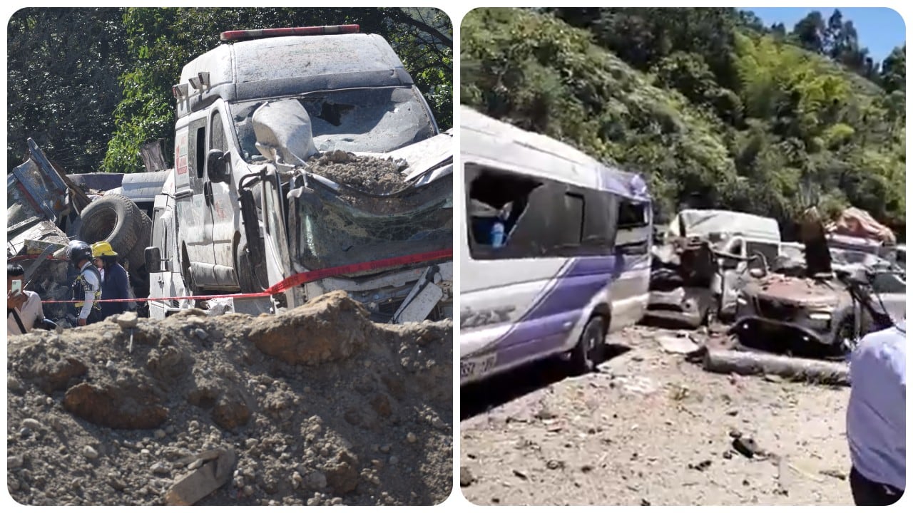 El atentado ocurrido en la vía Panamericana en el sector El Túnel, en Cajibío, Cauca, cobró la vida de 19 personas.