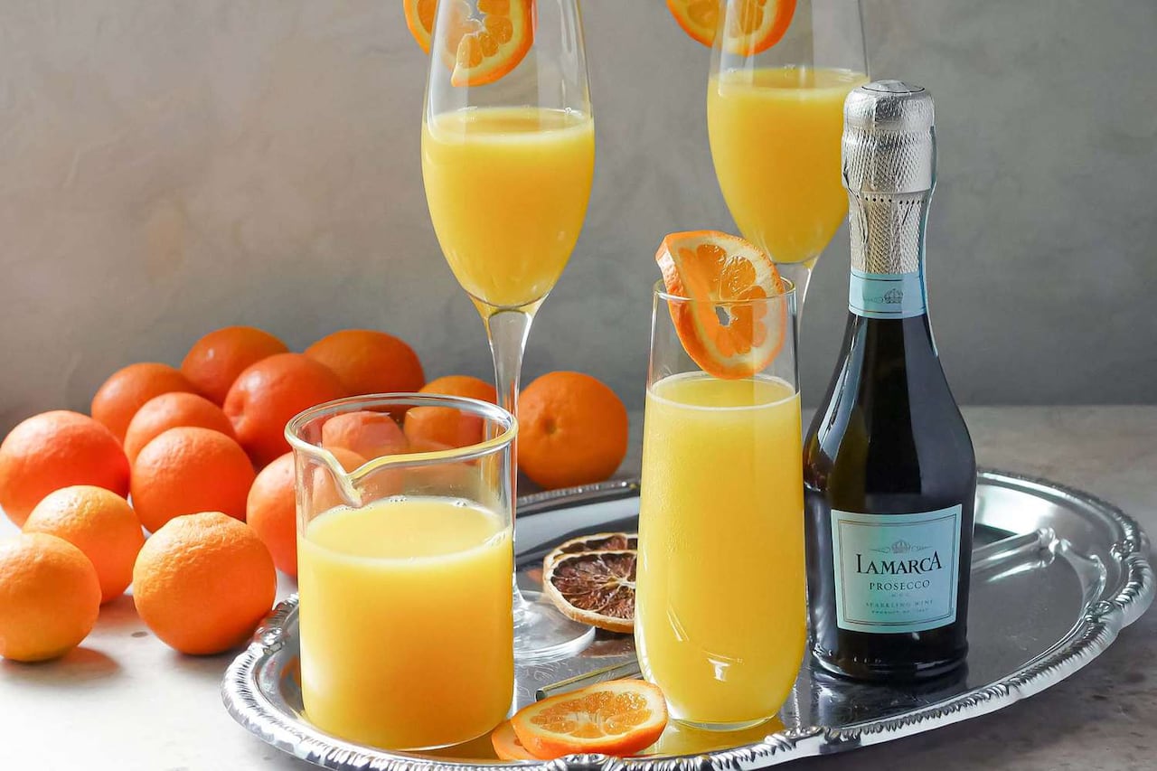 Mimosa, ideal para un brunch de madres.
