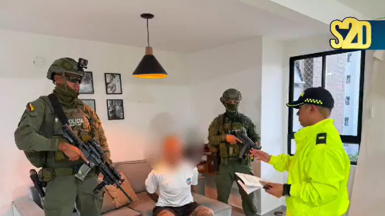 Capturado en Cali alias “El Sueco”, señalado como uno de los narcotraficantes más buscados por Suecia