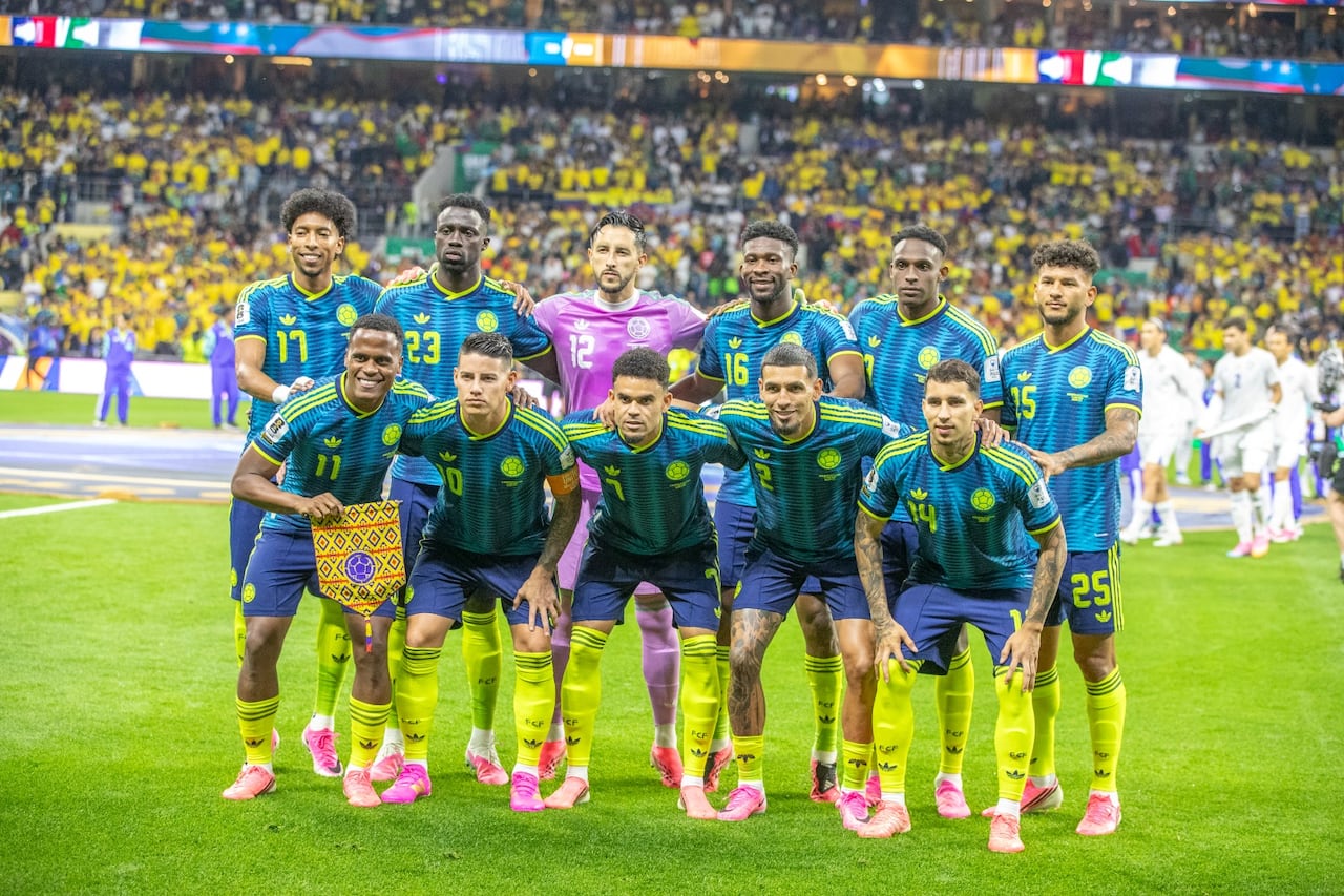 Este fue el once titular con el que de debutó Colombia en el Mundial de 2026.