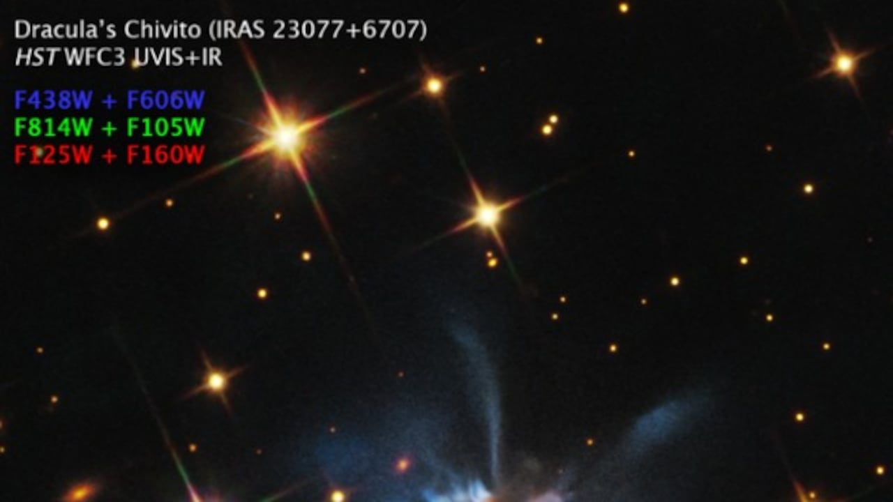 Así ha sido denominado este disco protoplanetario captado por el Hubble.