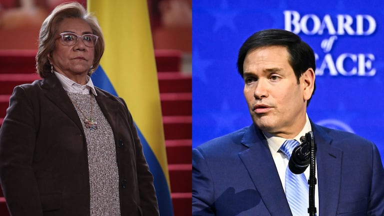 Rosa Villavicencio y Marco Rubio sostuvieron "una llamada de trabajo cordial".