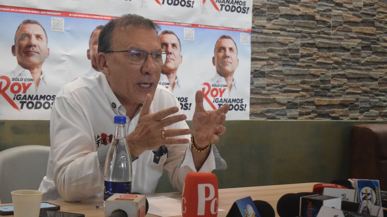 Roy Barreras en la ciudad de Popayán, Cauca, enero 24 de 2026.