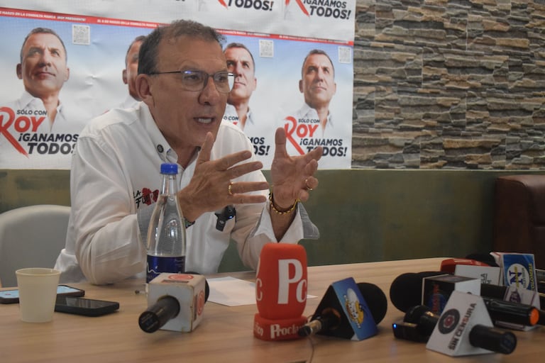 Roy Barreras en la ciudad de Popayán, Cauca, enero 24 de 2026.