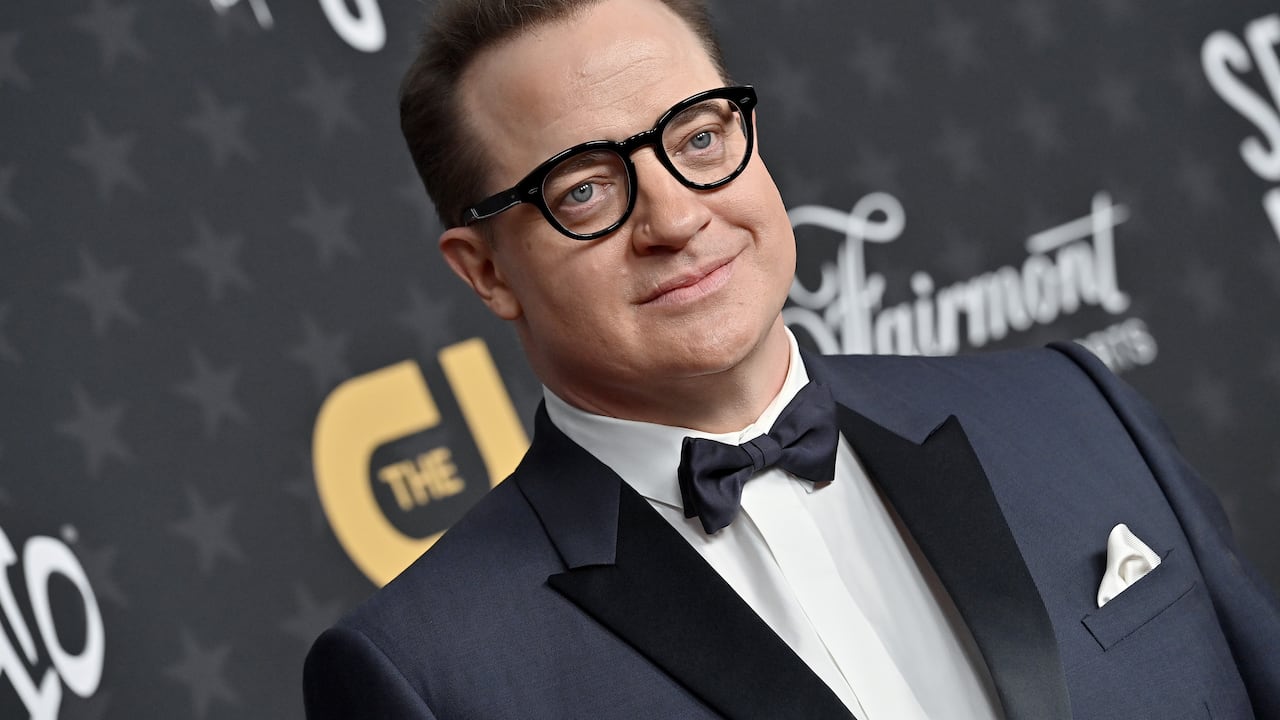 Brendan Fraser fue uno de los grandes ganadores de la noche.