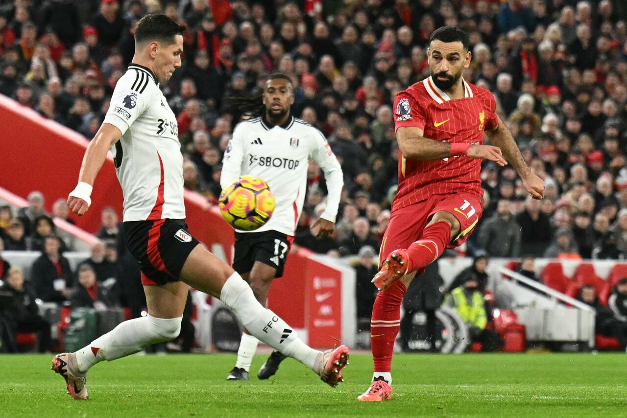 Luis Díaz estuvo presente en el empate 2-2 entre Liverpool y Fulham por la fecha 16 de la Premier League.