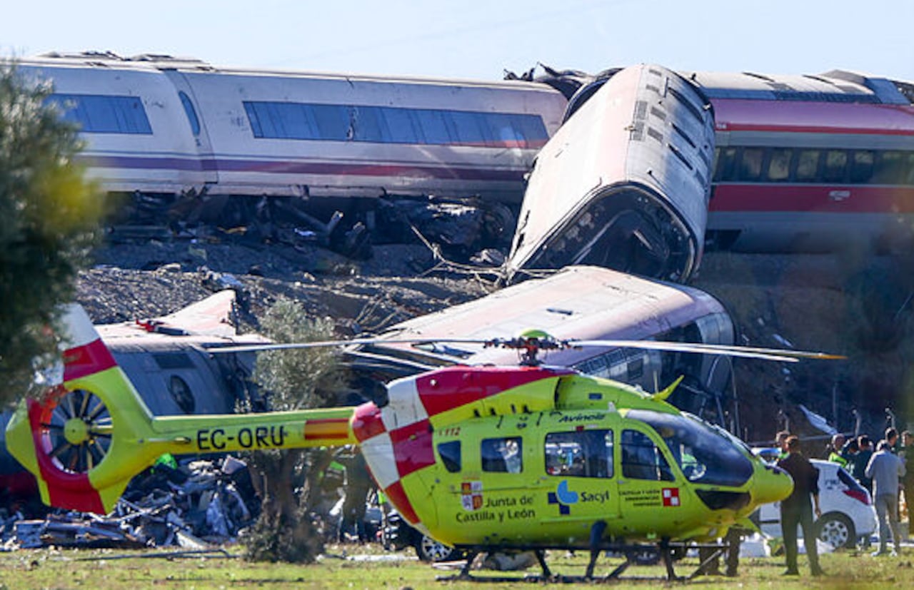 Choque de trenes