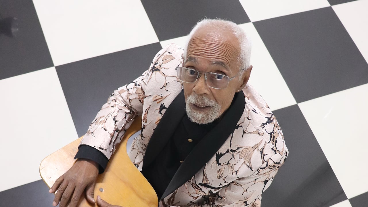 ANGEL LEBRÓN MÚSICO FUNDADOR DELA ORQUESTA DE SALSA LEBRÓN BROTHERS.