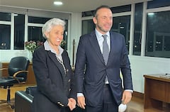 El alcalde de Cali, Alejandro Eder, sostuvo una reunión con la ministra de Educación, Ilva Myriam Hoyos.