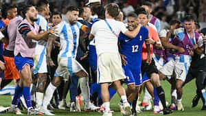 Francia y Argentina acabó en pelea durante los Olímpicos París 2024