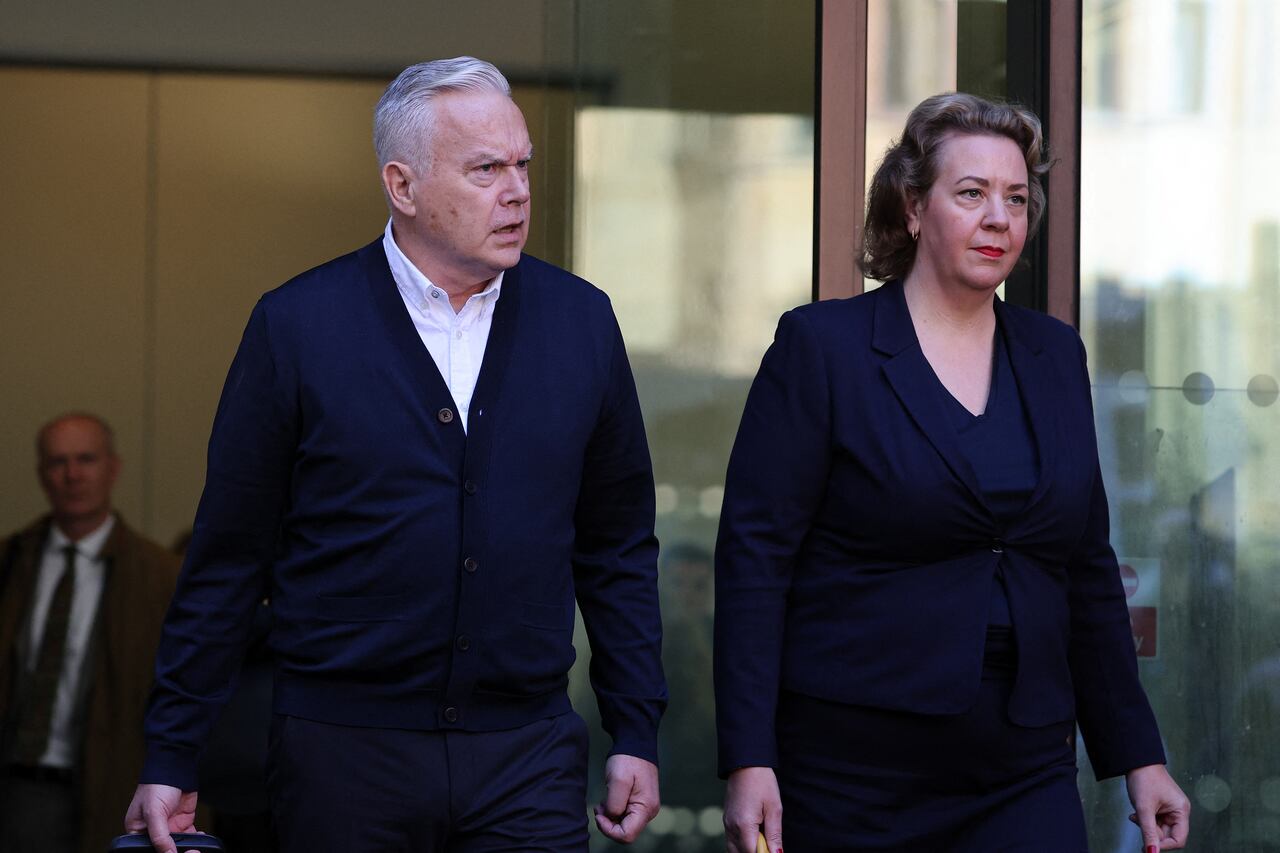 Huw Edwards es una de las caras más reconocidas de la televisión del Reino Unido.