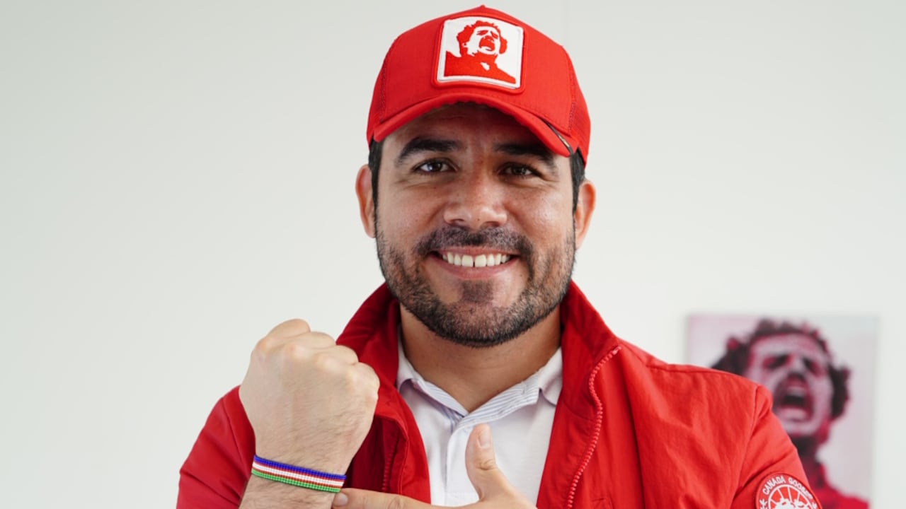 El candidato a la Cámara por el Nuevo Liberalismo, Roger Stiven Loaiza.