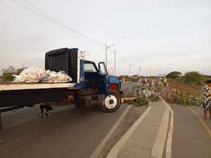 Nuevo bloqueo se presenta en La Guajira.