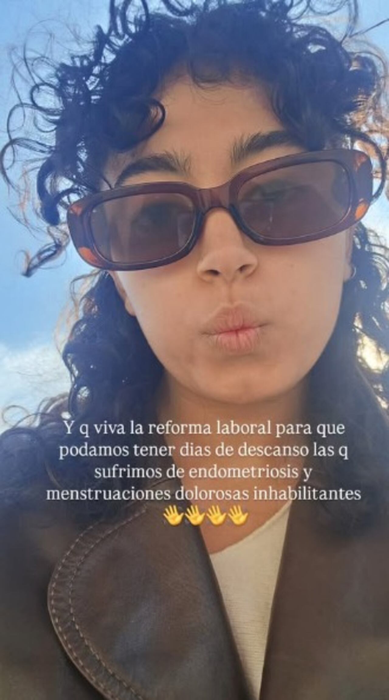 Sofía Petro manifestó su apoyo a la reforma laboral impulsada por el gobierno de su padre.