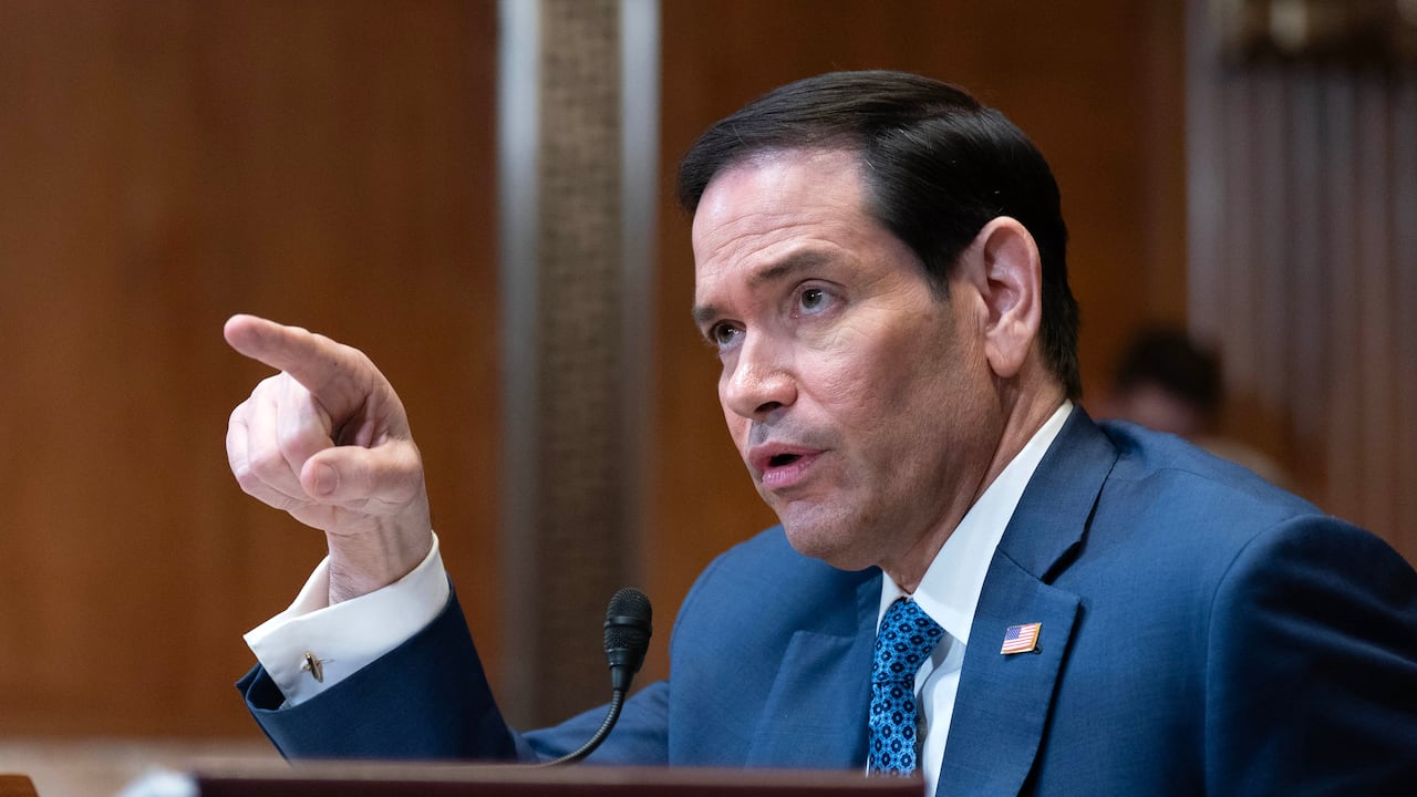 El secretario de Estado, Marco Rubio, comparece ante el Comité de Asignaciones del Senado en el Capitolio.