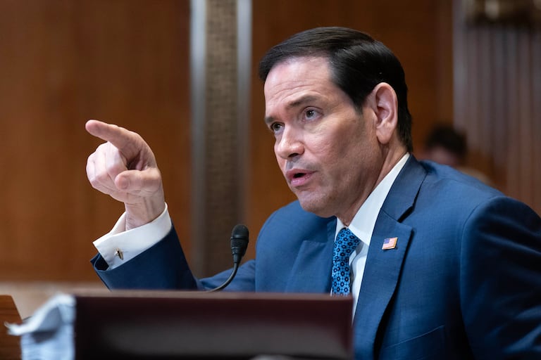 El secretario de Estado, Marco Rubio, comparece ante el Comité de Asignaciones del Senado en el Capitolio.