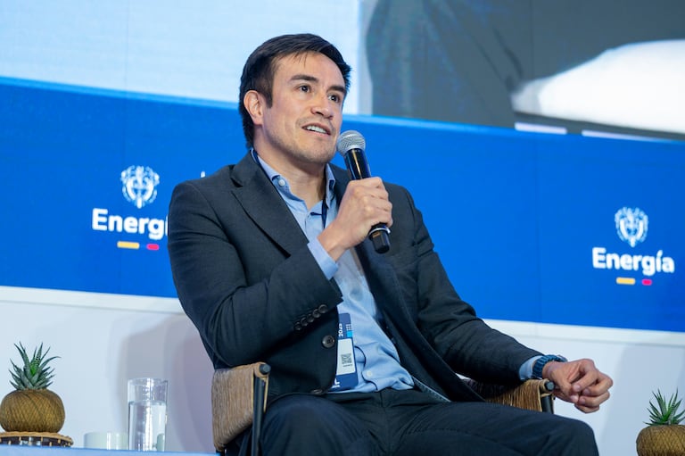 Bayron Triana Arias se desempeña como Vicepresidente Ejecutivo de Energías para la Transición, de Ecopetrol, confrmó que Colombia sí tiene recursos para reservas. Foto: Bolsa Mercantil de Colombia / El País.