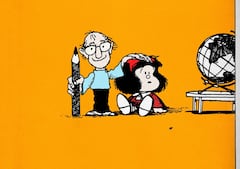 En 2020, Quino hizo una excepción y regresó a Mafalda -que ya no publicaba-, para dar recomendaciones para enfrentar el Covid-19.