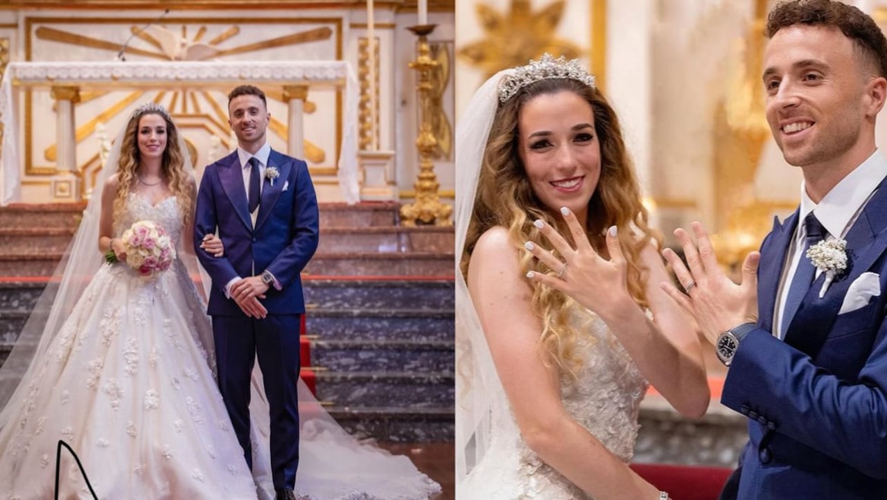 Diogo Jota y su pareja se casaron el 22 de junio.