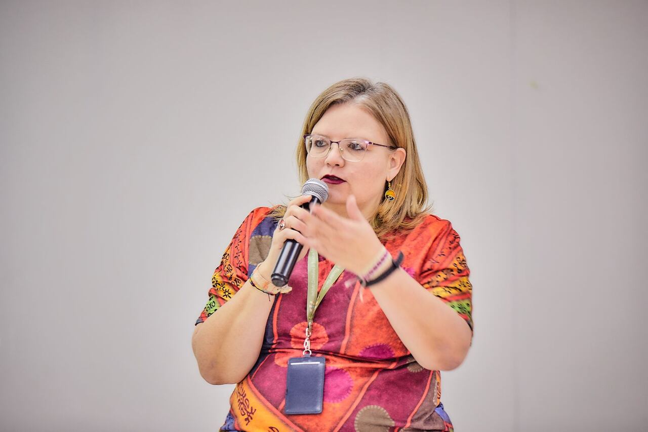 Directora del Instituto Colombiano de Bienestar Familiar, Astrid Cáceres.