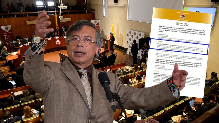 Gustavo Petro comunicado de la emergencia