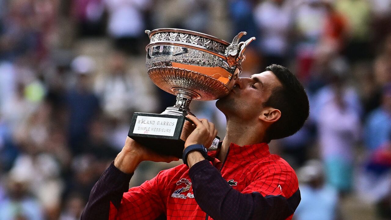 Novak Djokovic se conquistó el Roland Garros 2023 y logró su Grand Slam número 23.